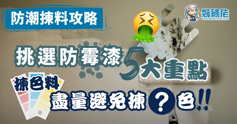 防霉漆选购全攻略 post illustrative image