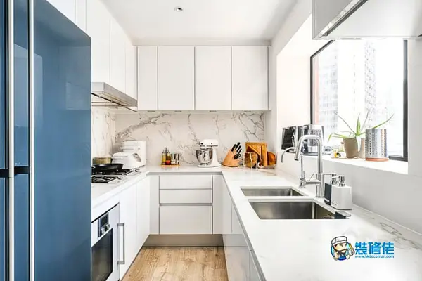 Maximize Small Kitchen Efficiency with Smart Layout Design illustrative image